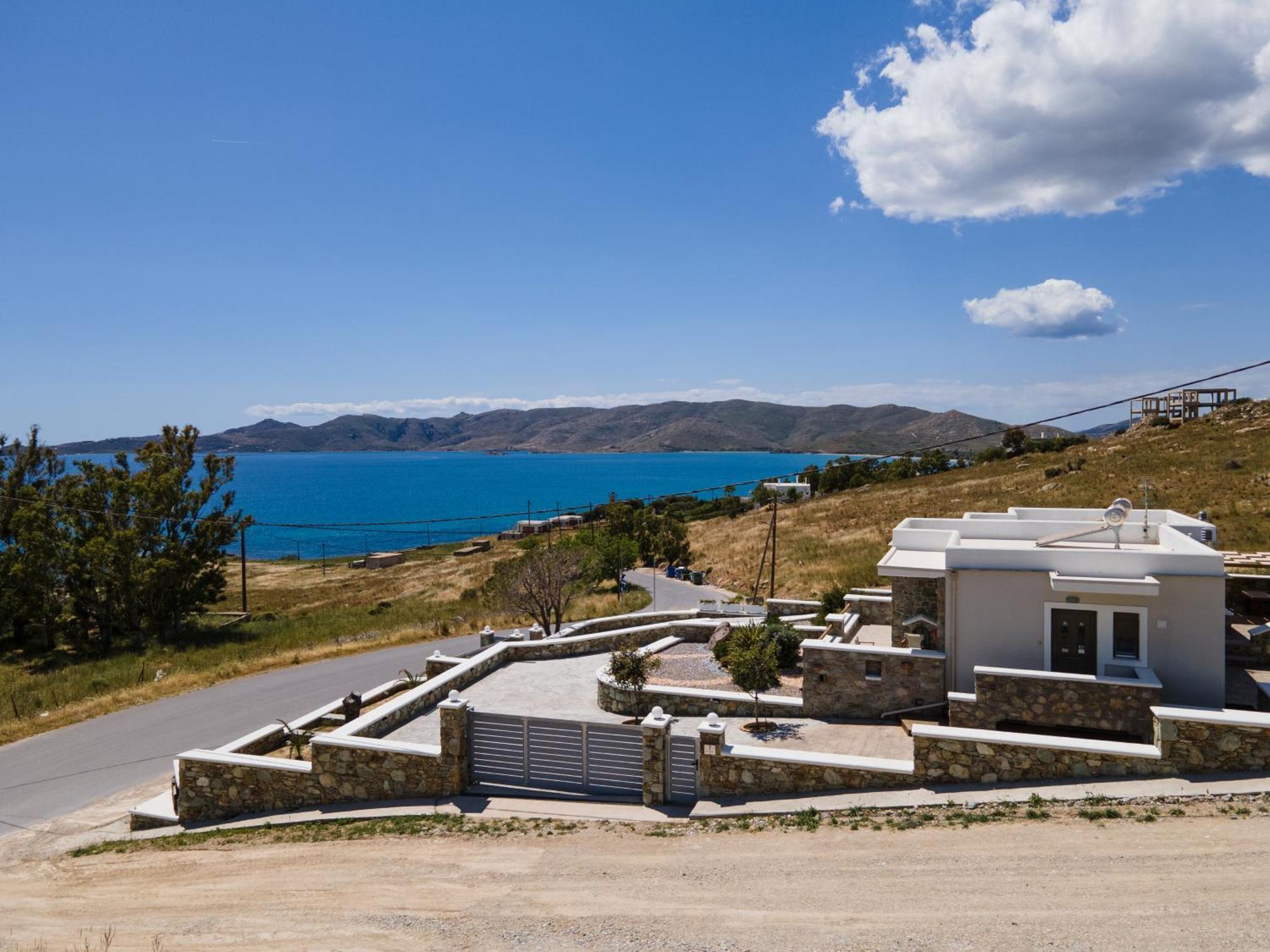 Filokalia 4 Veins - Vacation House With Sea View Kárisztosz Kültér fotó